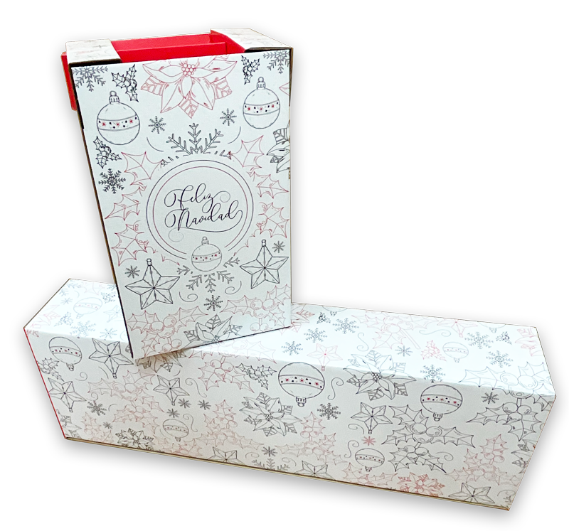 Cajas de Navidad 2025 con jamonero Espabox